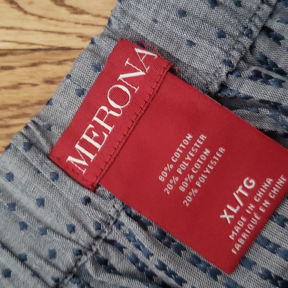 (XL) MERONA Lightweight Bohemian Polka Dot Casual Vacation Coastal - Picture 3 of 7